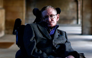 English theoretical physicist, cosmologist & author, Stephen Hawking